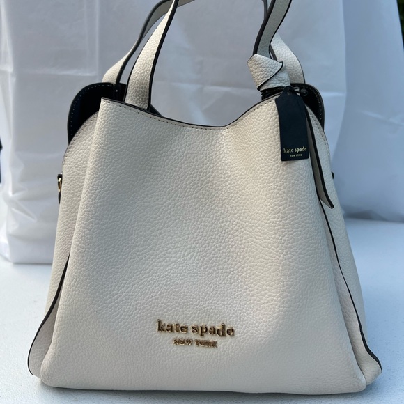 Kate Spade Medium Knott Tote – Milk Glass - Picture 1 of 8